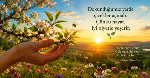 İyi Niyetin Gücü: Dokunduğun Yerde Çiçekler Açsın